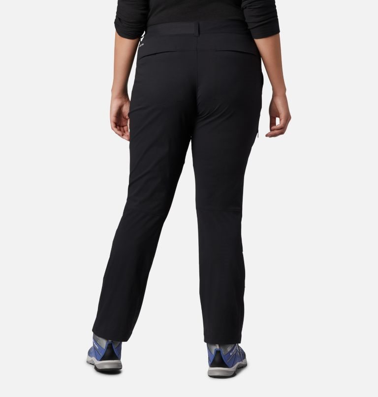 Columbia Saturday Trail Stretch Bukse Dame Svarte | Plus Size 45867I